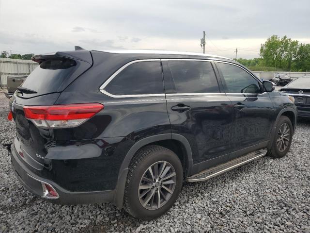 Vin: 5tdjzrfh0ks600268, lot: 54250245, toyota highlander se 20193