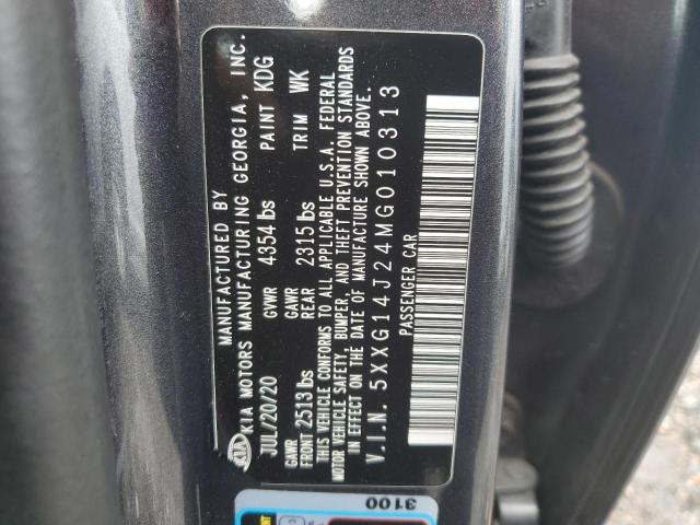2021 KIA K5 LXS - 5XXG14J24MG010313