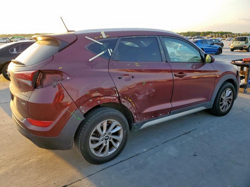 Vin: km8j3ca43hu302378, lot: 52650805, hyundai tucson limited 20173