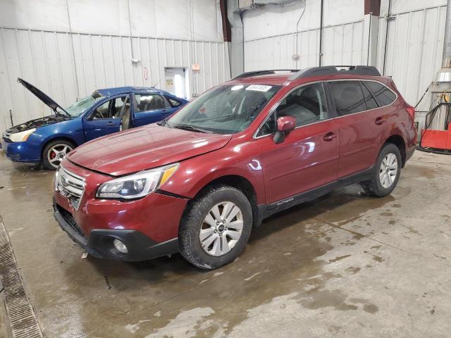 SUBARU OUTBACK 2. 2017 red  gas 4S4BSACC0H3342097 photo #1