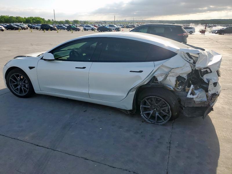 Vin: 5yj3e1eb7mf923999, lot: 53078775, tesla model 3 20212