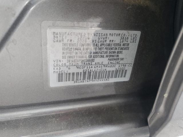 2017 NISSAN SENTRA S - 3N1AB7AP9HY244480