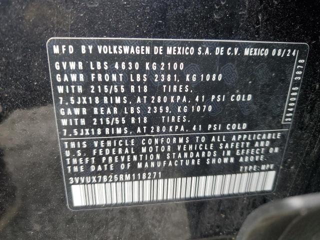 2024 VOLKSWAGEN TAOS SE - 3VVUX7B25RM118271