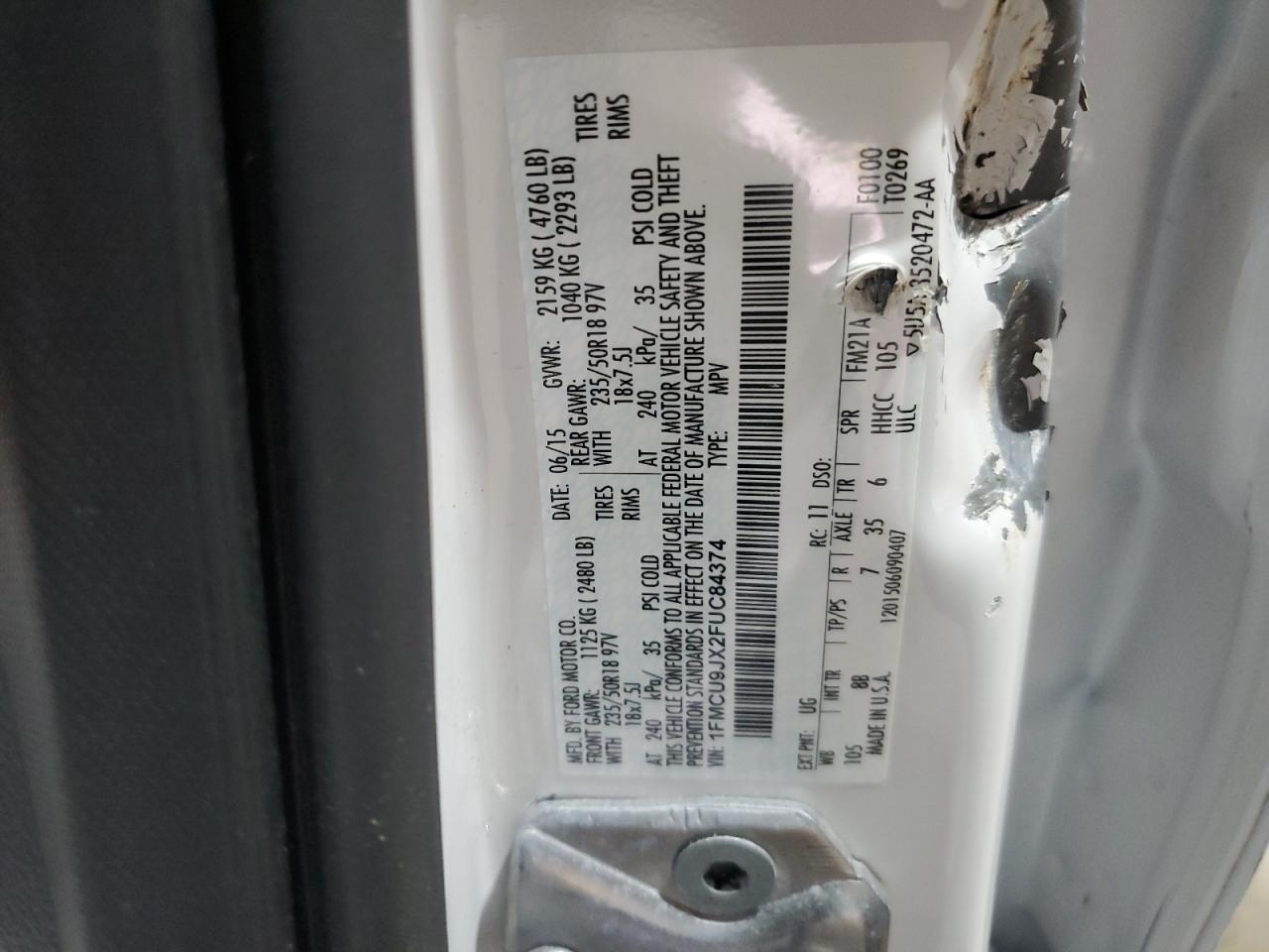 FORD ESCAPE TITANIUM