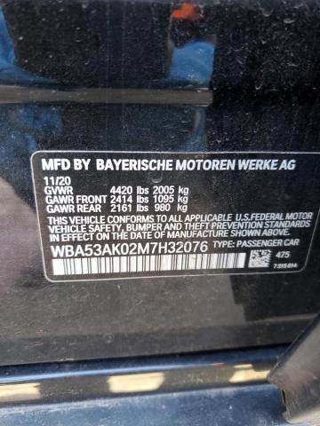 2021 BMW 228I WBA53AK02M7H32076