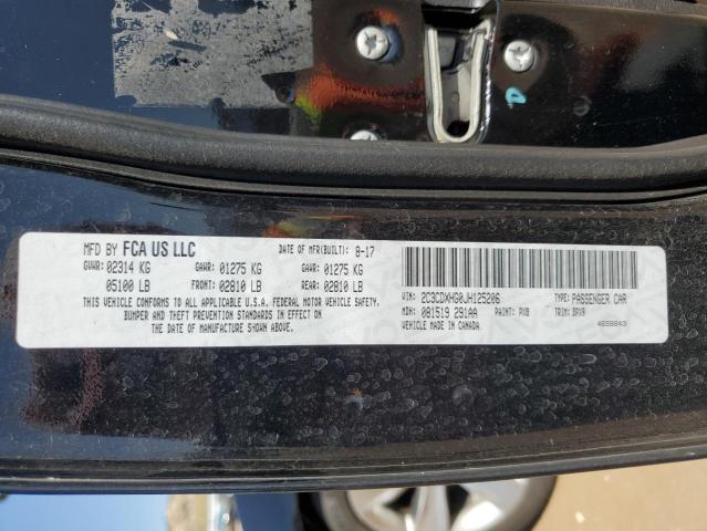 2018 DODGE CHARGER SX - 2C3CDXHG0JH125206
