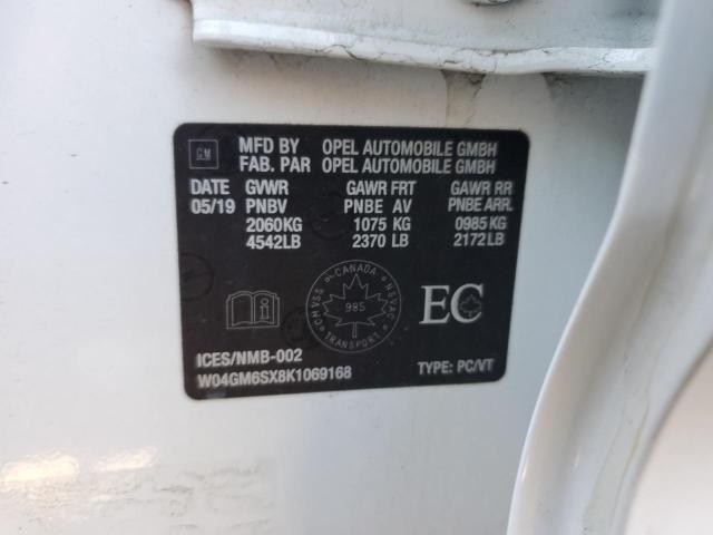 2019 BUICK REGAL PREF - W04GM6SX8K1069168