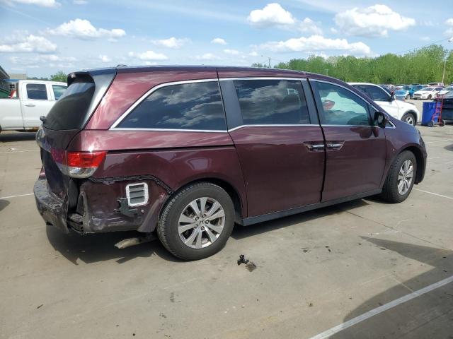 Vin: 5fnrl5h62fb111440, lot: 54209525, honda odyssey exl 20153