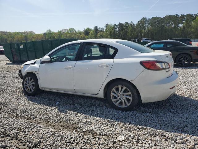 MAZDA 3 I 2012 white  gas JM1BL1V77C1555635 photo #3