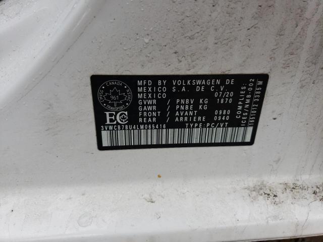 2020 VOLKSWAGEN JETTA S 3VWCB7BU4LM065416
