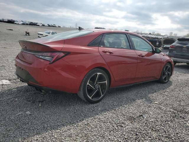 Vin: kmhlr4af5mu174489, lot: 52009315, hyundai elantra n line 20213
