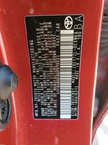 2016 TOYOTA COROLLA L - 5YFBURHE8GP518603