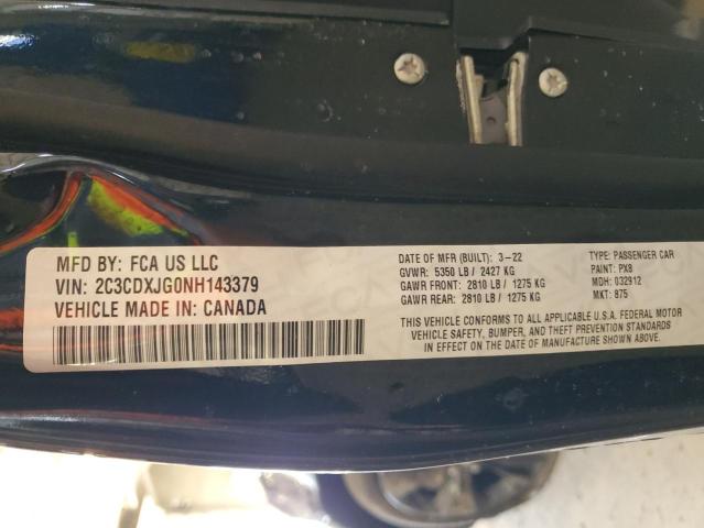 2022 DODGE CHARGER SX - 2C3CDXJG0NH143379