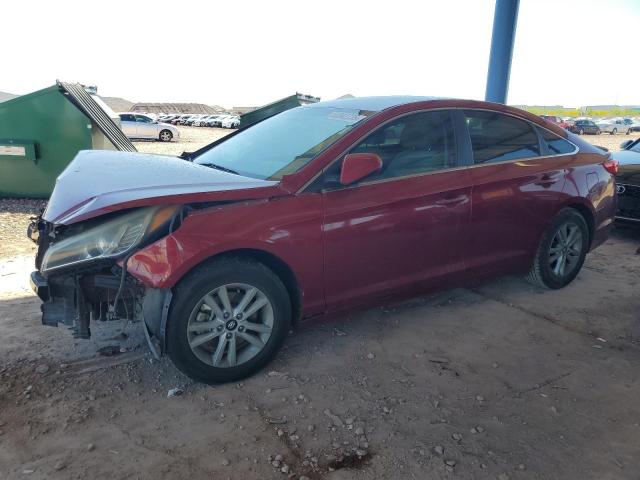HYUNDAI SONATA SE 2015 maroon  gas 5NPE24AF8FH003475 photo #1
