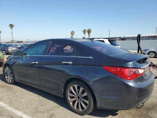 HYUNDAI SONATA SE 2011 blue  gas 5NPEC4AC2BH098841 photo #3