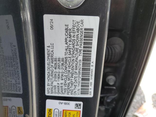 2024 HONDA ACCORD HYB - 1HGCY2F68RA074109