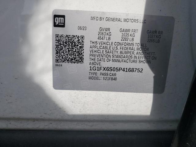 2023 CHEVROLET BOLT EV 2L - 1G1FX6S05P4168752