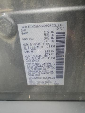 2017 NISSAN ROGUE SV - 5N1AT2MV0HC823918
