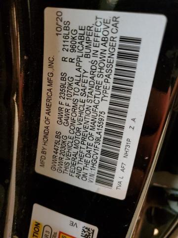2020 HONDA ACCORD SPO - 1HGCV1F39LA155975