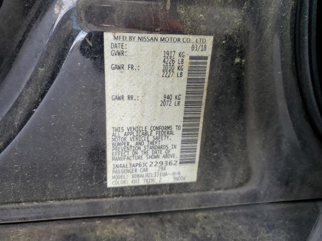 2018 NISSAN ALTIMA 2.5 - 1N4AL3AP6JC229362