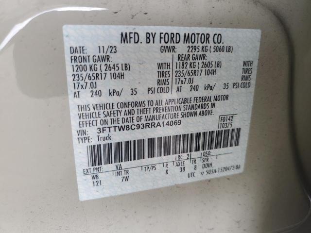 2024 FORD MAVERICK X - 3FTTW8C93RRA14069