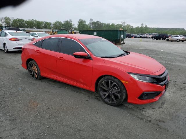 Vin: 2hgfc2f86kh548594, lot: 53895605, honda civic sport 20194