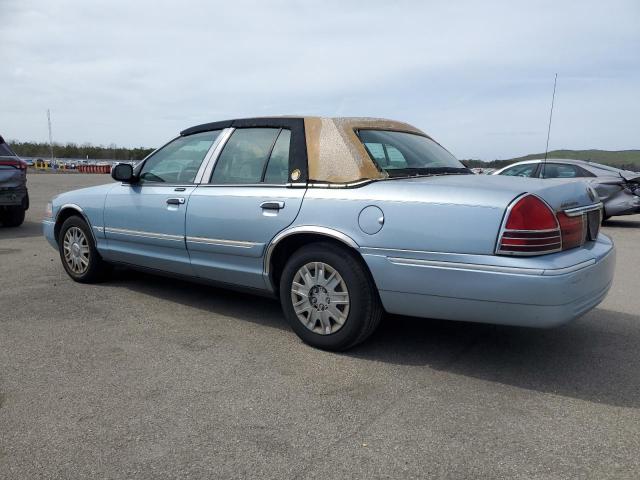 MERCURY GRAND MARQ 2005 blue  gas 2MEFM74W75X603444 photo #3