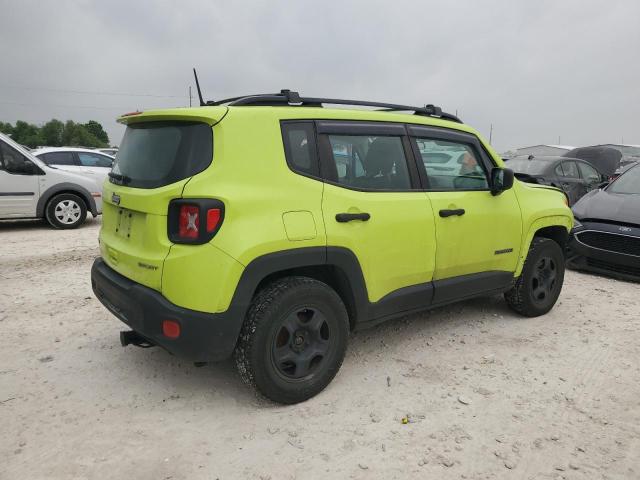 Vin: zaccjbab7jpj55269, lot: 50865565, jeep renegade sport 20183