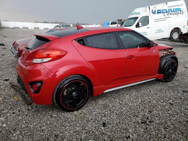 Vin: kmhtc6aexfu227842, lot: 52801965, hyundai veloster turbo 20153