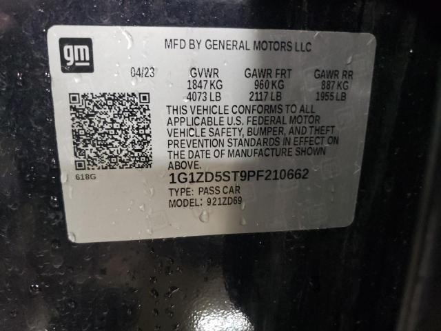 2023 CHEVROLET MALIBU LT - 1G1ZD5ST9PF210662