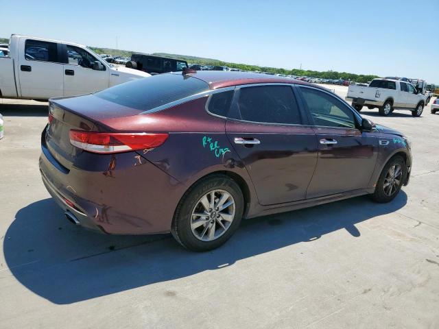 Vin: 5xxgt4l35hg165233, lot: 54022365, kia optima lx 20173