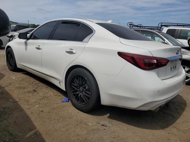 INFINITI Q50 LUXE 2021 white  gas JN1EV7BP8MM706354 photo #3
