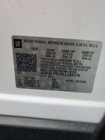 2020 GMC TERRAIN SL - 3GKALPEV9LL165176