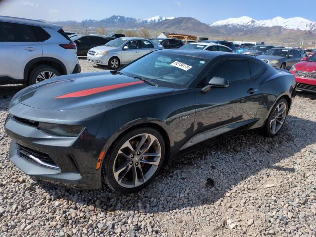 CHEVROLET CAMARO LT 2017 gray  gas 1G1FC1RS4H0110131 photo #1