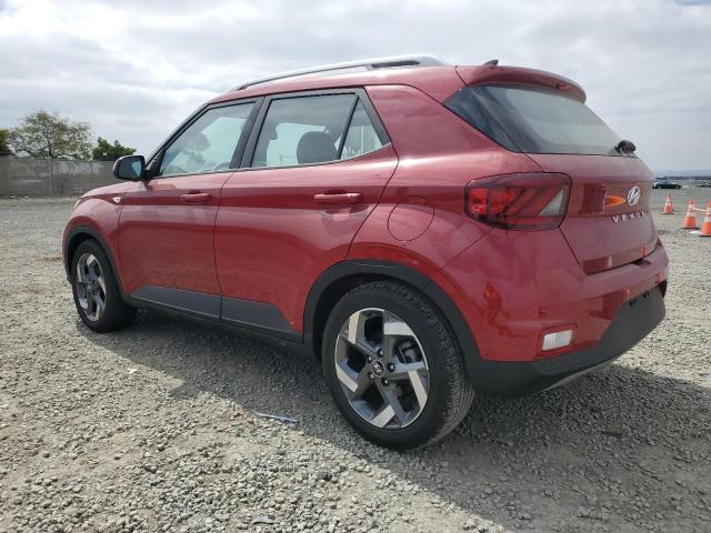HYUNDAI VENUE SEL 2022 red  gas KMHRC8A35NU188368 photo #3