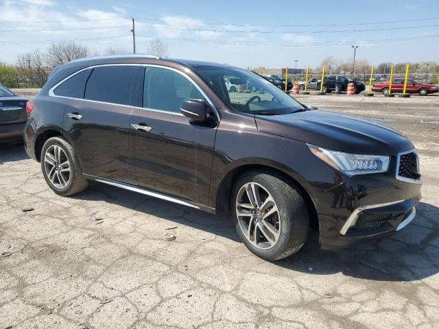 Vin: 5fryd4h88hb007394, lot: 52749935, acura mdx advance 20174