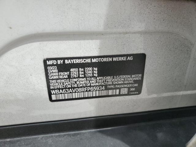 2024 BMW 430I GRAN - WBA63AV08RFP65934