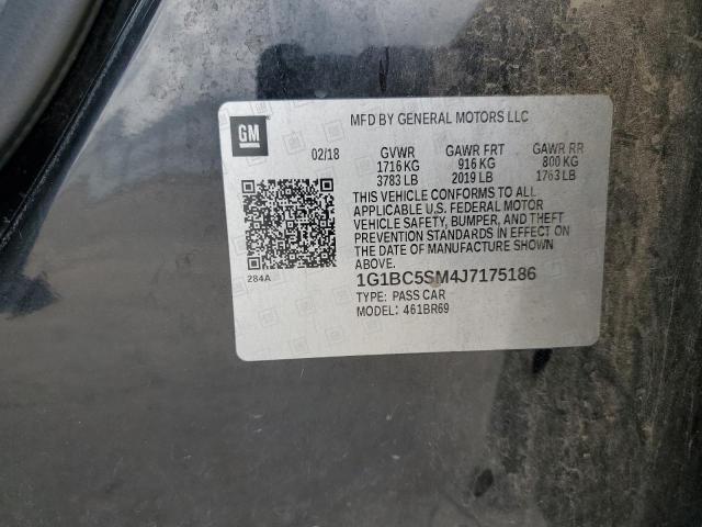 2018 CHEVROLET CRUZE LS - 1G1BC5SM4J7175186