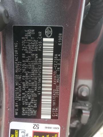 2023 TOYOTA CAMRY SE N - 4T1G11AK5PU762398