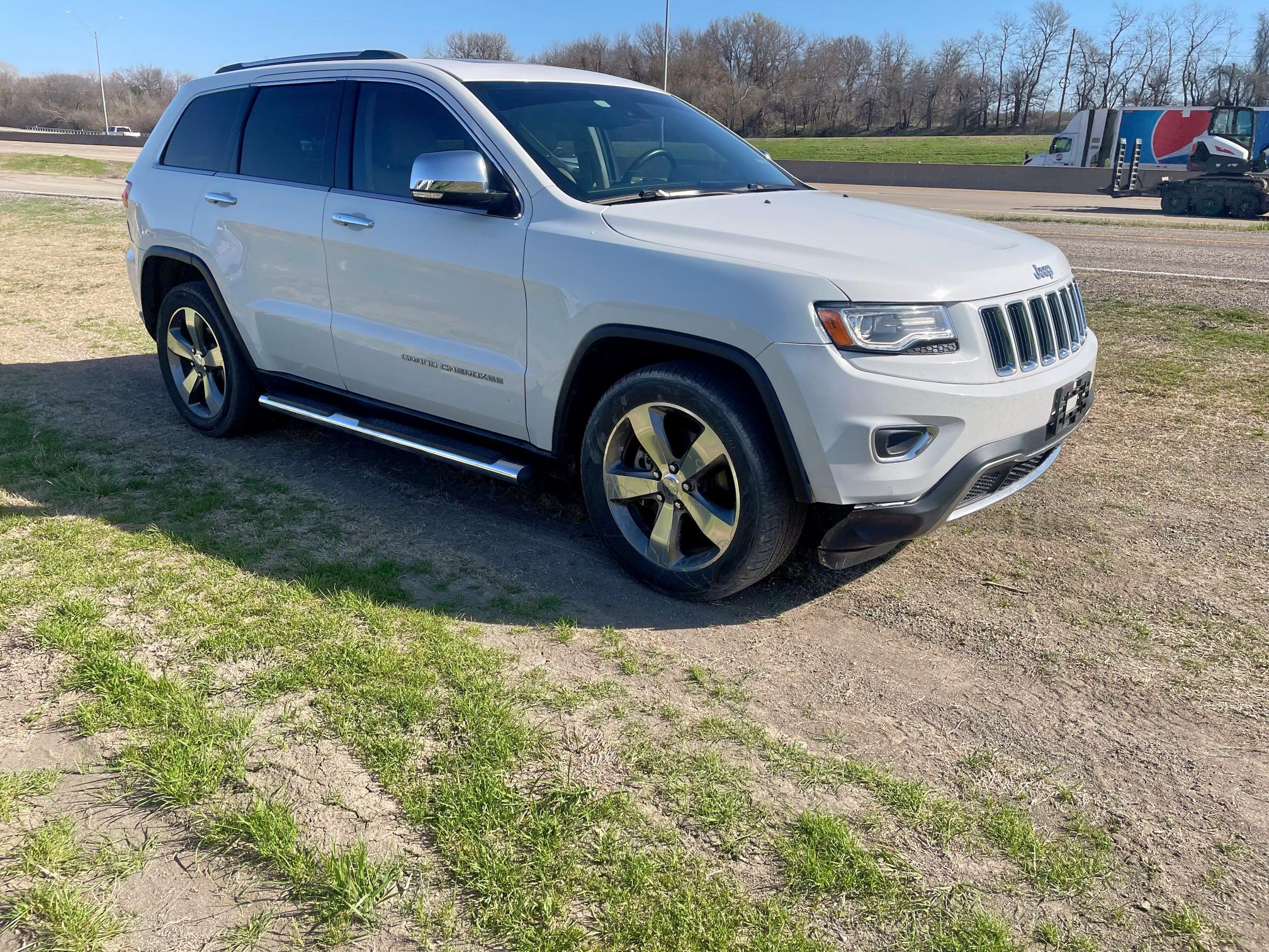 JEEP GRAND CHER 2014 white 4dr spor diesel 1C4RJFBM9EC380629 photo #1
