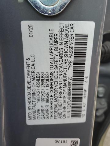 2025 HONDA CIVIC SPOR 19XFL4H89SE009129