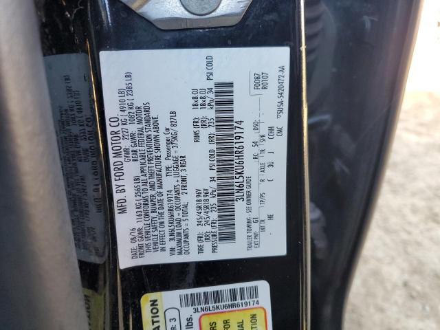 2017 LINCOLN MKZ HYBRID 3LN6L5KU6HR619174