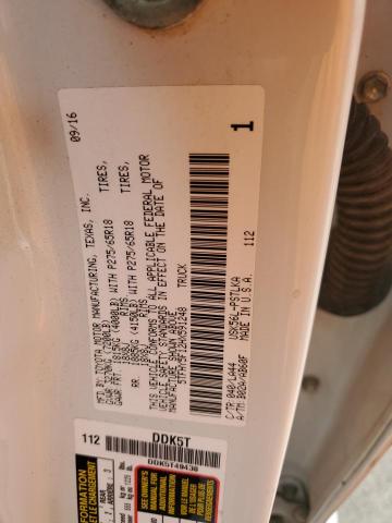 2017 TOYOTA TUNDRA CRE - 5TFHY5F12HX591248