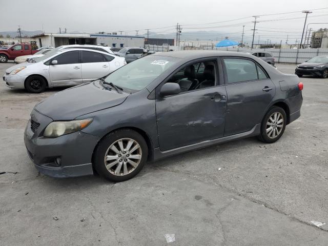 TOYOTA COROLLA BA 2010 gray sedan 4d gas 1NXBU4EE0AZ380553 photo #1