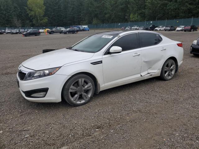 KIA OPTIMA EX 2013 white  gas 5XXGN4A7XDG121884 photo #1