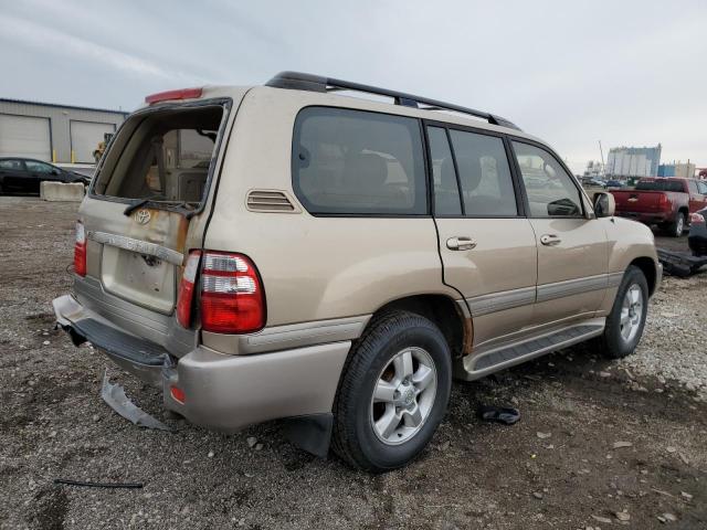 TOYOTA LAND CRUIS 2003 beige  gas JTEHT05J632049302 photo #4
