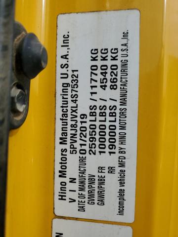 2020 HINO 258/268 #3290284251