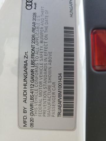 2021 AUDI TT - TRUAEAFV8M1001434