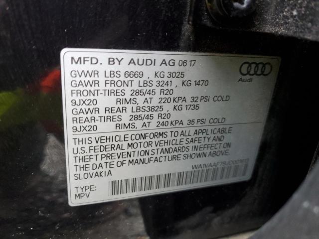 2018 AUDI Q7 PRESTIG - WA1VAAF79JD001813