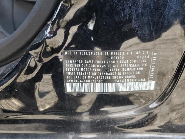 2016 VOLKSWAGEN JETTA SE - 3VWD67AJ5GM318197